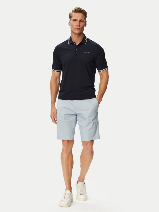 Bugatti Bugatti Tricou polo 8150-15031E Bleumarin Regular Fit