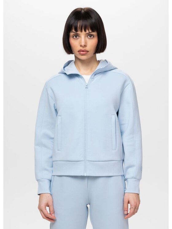 PITBULL PITBULL Bluza DISCOVERY Błękitny Regular Fit