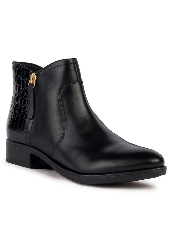 Geox Geox Botine D Felicity D36G1C 04340 C9999 Negru