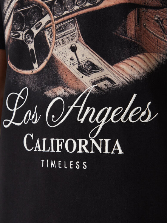 Guess Guess Tricou M6RI13 K8FQ4 Negru Regular Fit