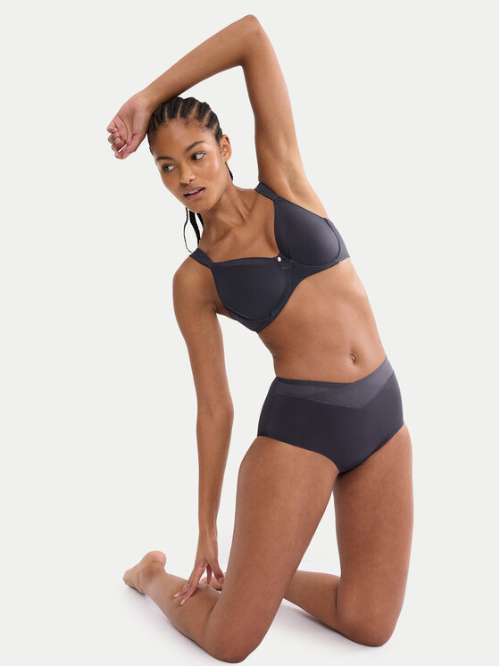 Triumph Triumph Chiloți clasici cu talie înaltă True Shape Sensation 10218231 Bleumarin