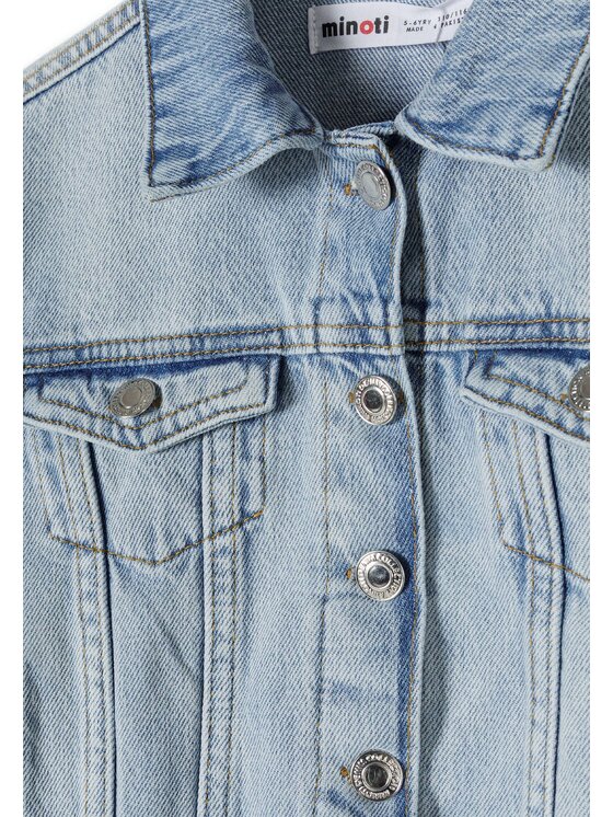 minoti minoti Kurtka jeansowa 22jacket41 Niebieski Oversize