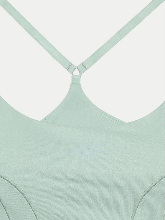 4F 4F Sportski grudnjak 4FWAW24USBAF143 Zelena