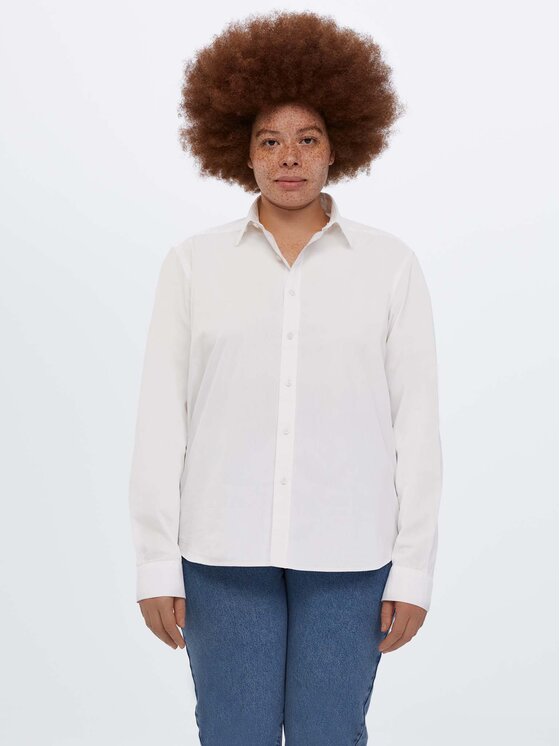 Americanos Americanos Marškiniai Unisex Memphis Balta Relaxed Fit