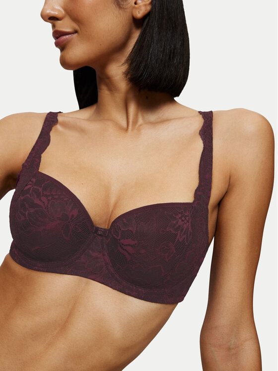 Triumph Triumph Sutien cu armătură Amourette Charm 10214460 Vișiniu