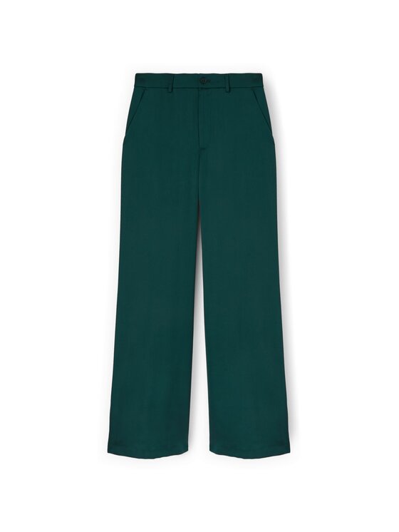 Motivi Motivi Pantaloni di tessuto P069Q004511N035 Verde Over Fit
