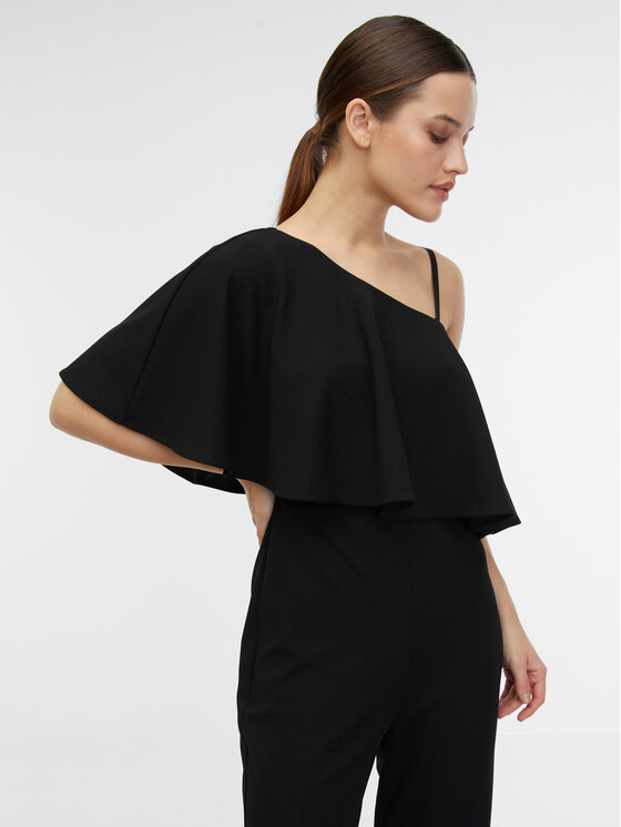 Orsay Orsay Kombinezon 1000173660000__38 Czarny Regular Fit