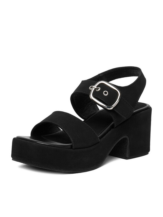 DeeZee DeeZee Sandály CEO-LB-G9349-A Černá