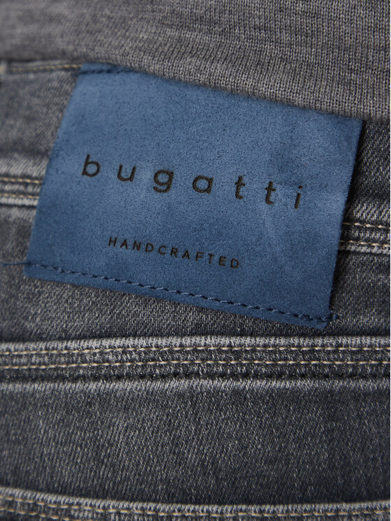 Bugatti Bugatti Džínsy 3108D 76671C Sivá Slim Fit