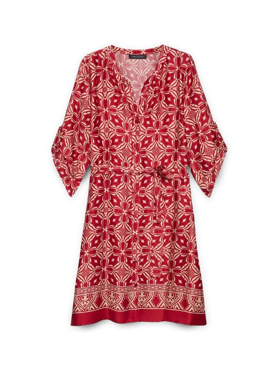 Fiorella Rubino Fiorella Rubino Sukienka codzienna 7066T001710N0V6 Czerwony A-Line Fit