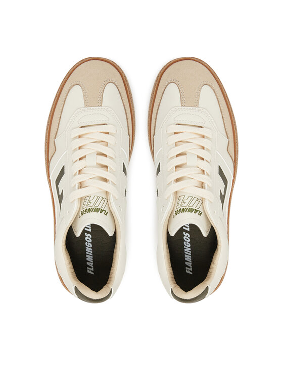 Flamingos Life Flamingos Life Sneakers Burela Bold Écru