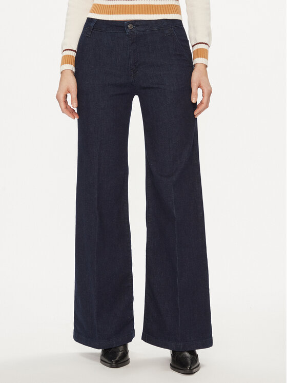 United Colors Of Benetton United Colors Of Benetton Teksad 4AC6574X5 Sinine Wide Leg