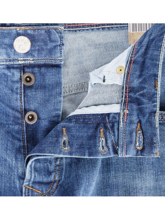 Pepe Jeans Pepe Jeans Jeansy PM2016632 Niebieski Slim Fit