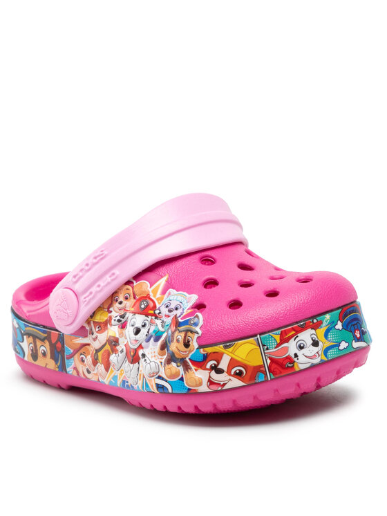 Crocs Crocs Šlepetės Crocsfl Paw Patrol Band Clg K 205509 Rožinė