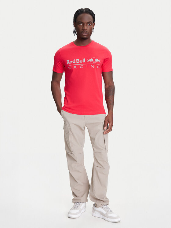 Pepe Jeans Pepe Jeans T-Shirt Red Bull Racing Logo RM500016 Červená Regular Fit