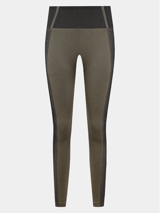 Athlecia Pajkice Powerfull W Seamless Tights EA233338 Rjava Regular Fit