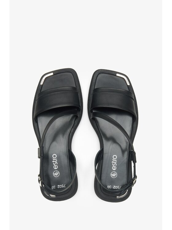Estro Estro Σανδάλια ER00115113 Μαύρο
