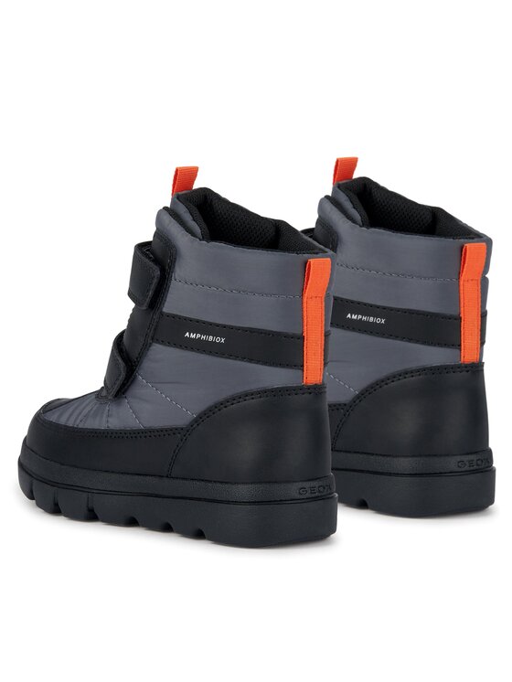 Geox Geox Μπότες Χιονιού J Willaboom Boy B Ab J36LFB 0FU54 C0005 S Μαύρο