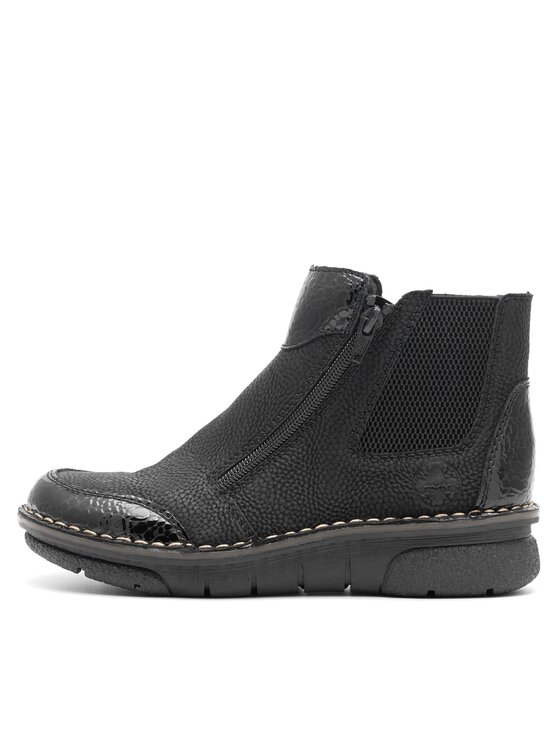 Rieker Rieker Botine 73355-00 Negru