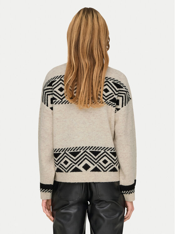 ONLY ONLY Поло Victoria 15321179 Бежов Regular Fit