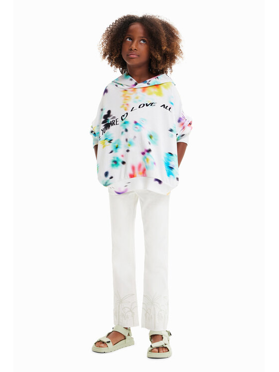 Felpa 23SGSK12 Multicolore Oversize
