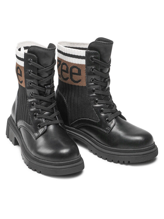 DeeZee DeeZee Trapper stila apavi CS5819-22 Melns