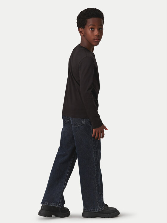 Calvin Klein Jeans Calvin Klein Jeans Set od 2 majice IB0IB02255 M Crna Regular Fit