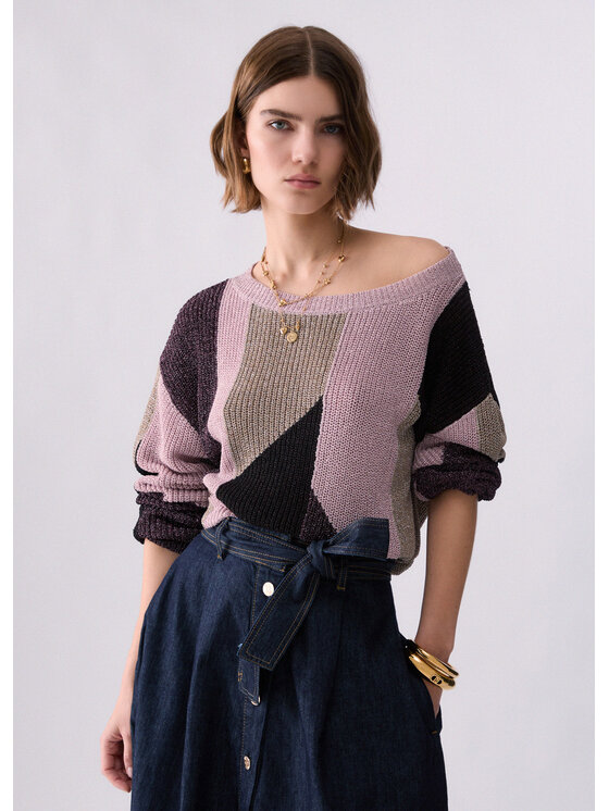 Liu Jo Liu Jo Maglione WF6046MS92PL9193 Rosa Regular Fit