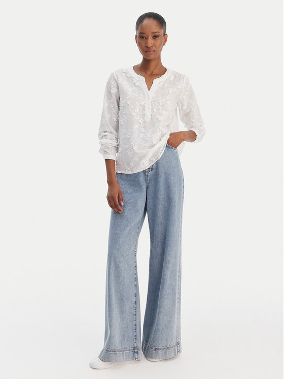 Tatuum Tatuum Bluse Relia T2501.044 Weiß Regular Fit