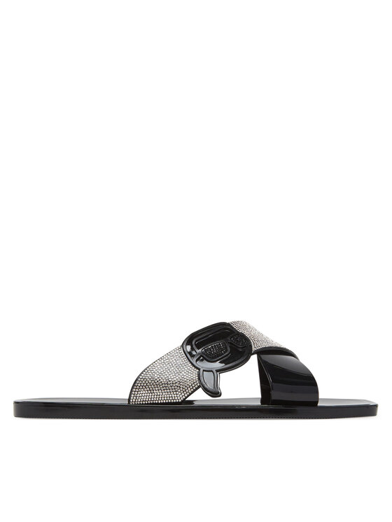 KARL LAGERFELD KARL LAGERFELD Papucs Jelly KL80004S Fekete