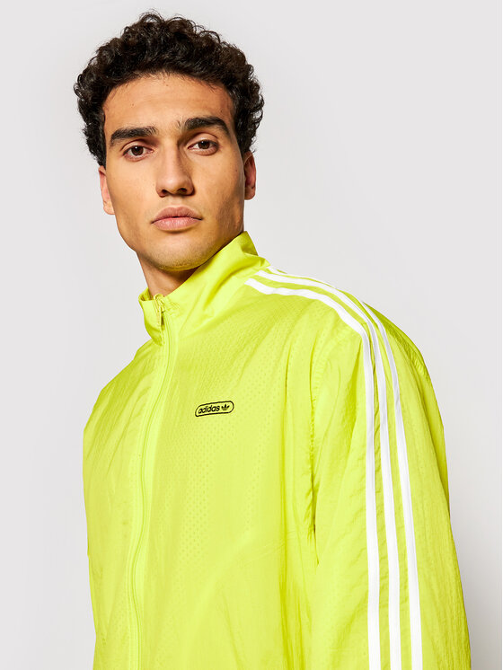 adidas adidas Kevad-sügis jope Reverse Track GN3818 Kollane Regular Fit