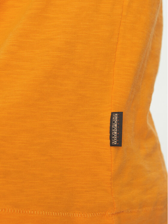 Napapijri Napapijri T-Shirt S-Arbia NP0A4IE3 Pomarańczowy Regular Fit