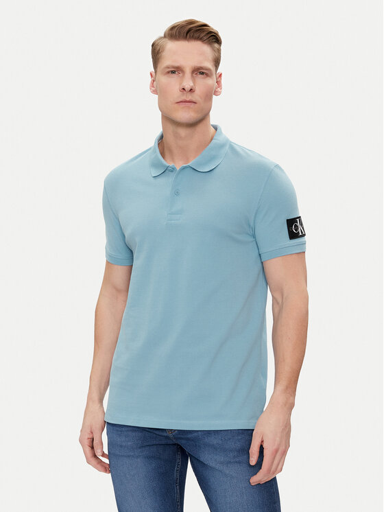 Calvin Klein Jeans Calvin Klein Jeans Tricou polo J30J323394 Albastru Regular Fit