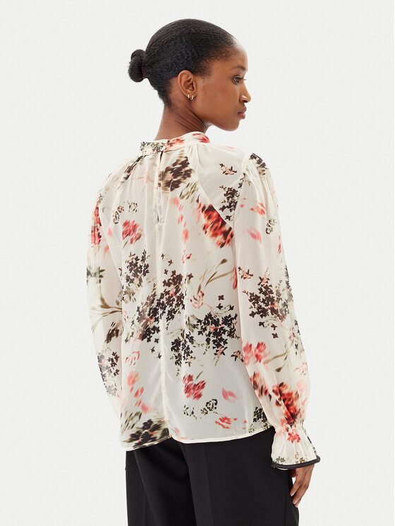 French Connection French Connection Blusa 72YEI Beige Regular Fit