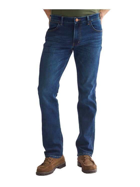 Wrangler Wrangler Jeansy 112386846 Niebieski Regular Fit