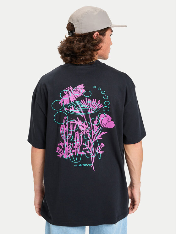 Quiksilver Quiksilver T-Shirt Hw Desert Paradise EQYZT08201 Schwarz Comfort Fit