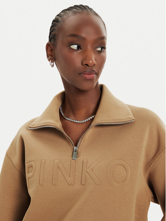 PINKO Pinko Jopa Maglia 104234 A25J Rjava Regular Fit