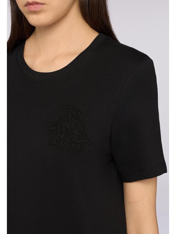 Trussardi Trussardi T-shirt G1156000197N033 Nero Regular Fit