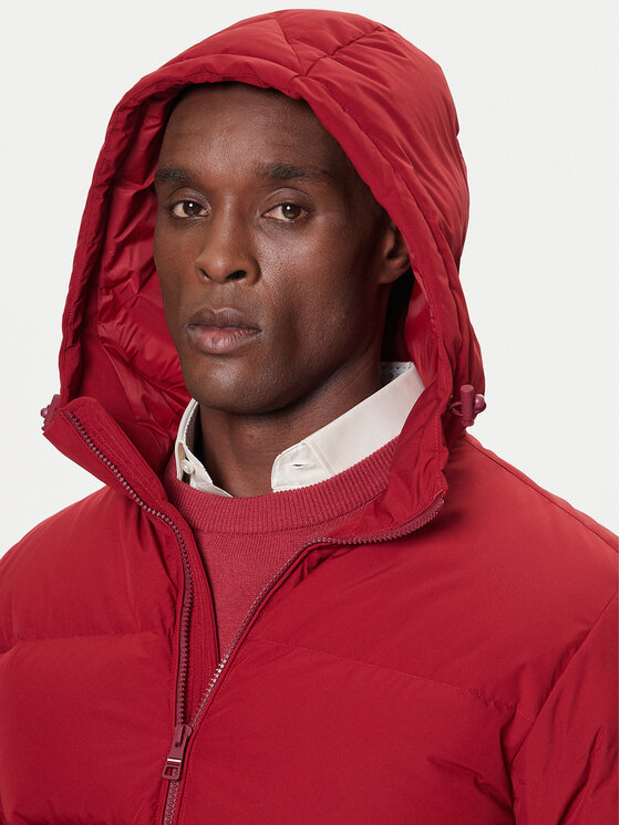 Tommy Hilfiger Tommy Hilfiger Daunenjacke MW0MW40616 Rot Regular Fit
