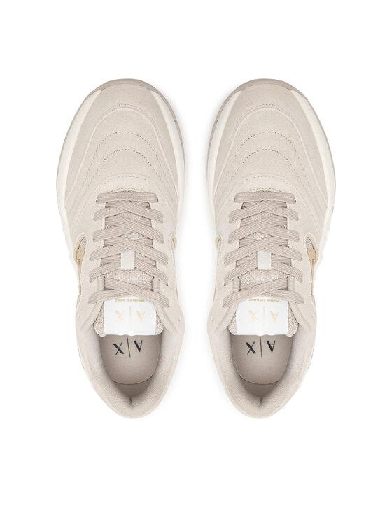 Armani Exchange Armani Exchange Sneakersy XW003072 AF27081 MZ991 Beżowy jasny