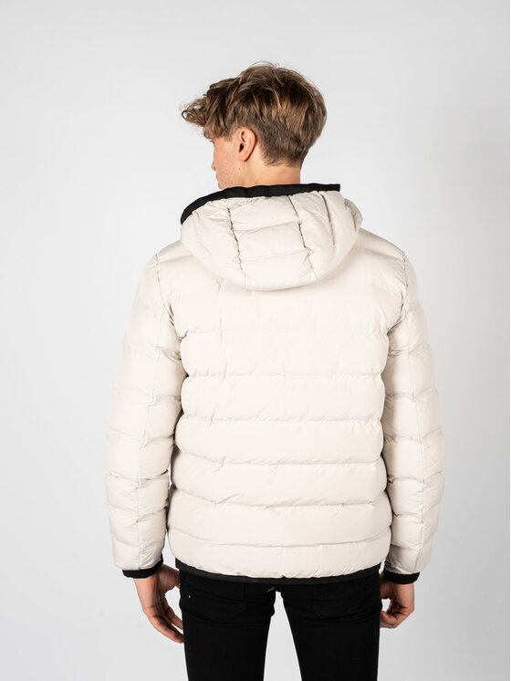 Geox Geox Kurtka przejściowa M2629CT2961 Écru Regular Fit