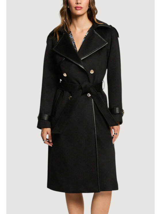 Morgan De Toi Morgan De Toi Cappotto 252-GPLAY Nero Casual Fit