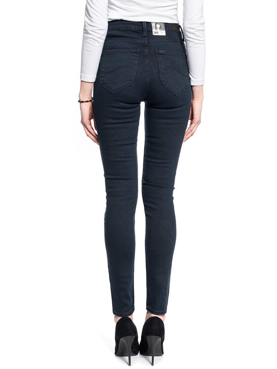 Lee Lee Jeansy SKYLER Niebieski Skinny Fit