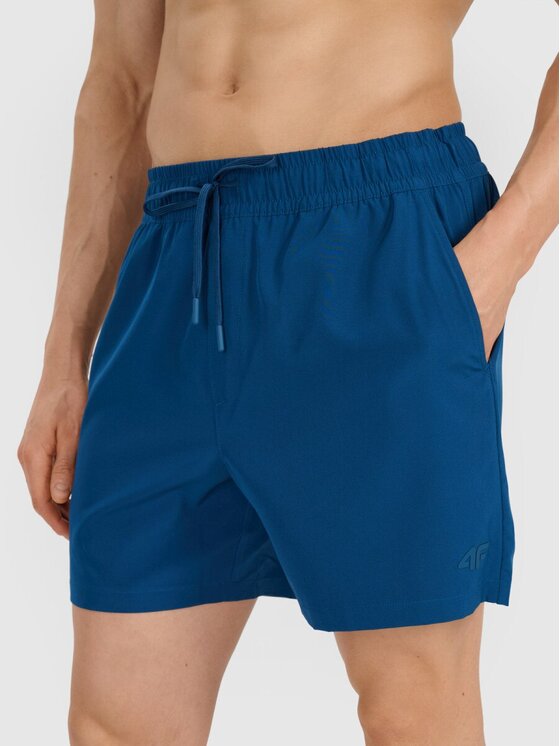 4F 4F Shorts da mare 4FWSS25UBDSM134-46S Verde Regular Fit