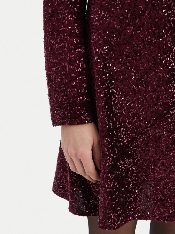 Rinascimento Rinascimento Coctailkleid CFC0126781003 Dunkelrot Regular Fit