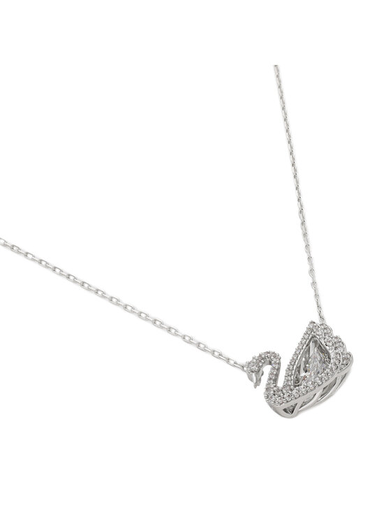 Swarovski Swarovski Náhrdelník Dancing Swan 5514421 Stříbrná