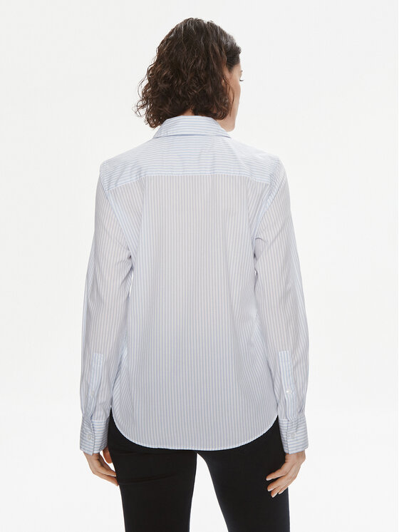 Tommy Hilfiger Tommy Hilfiger Cămașă Essential WW0WW41002 Albastru Regular Fit