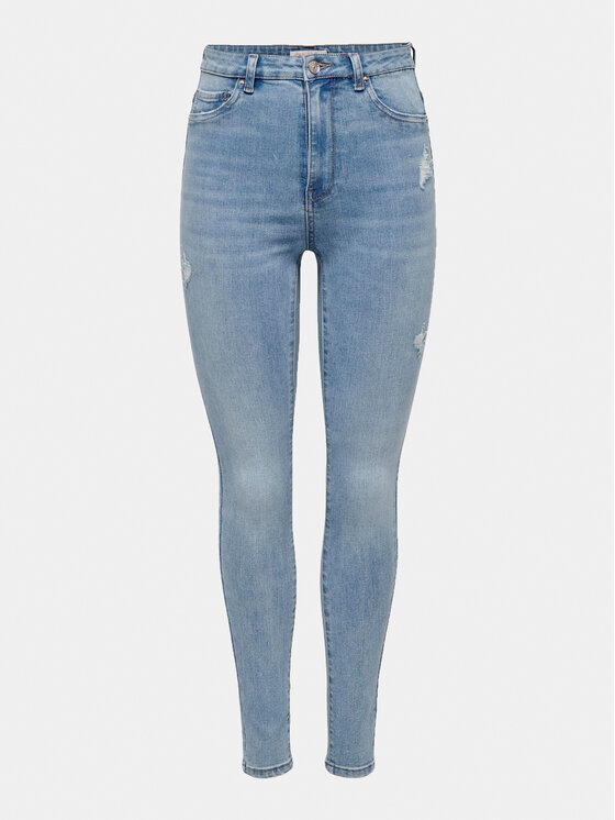 ONLY ONLY Traperice Rose 15317250 Plava Skinny Fit