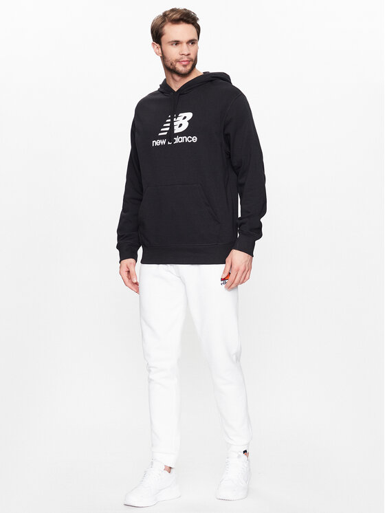 New Balance New Balance Felpa MT31537 Nero Relaxed Fit