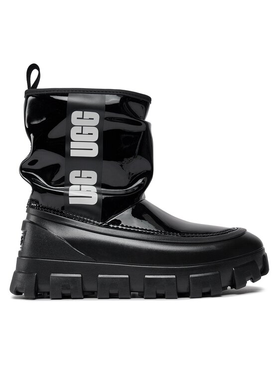 Cizme de zăpadă Ugg W Classic Brellah Mini 1144059 Negru